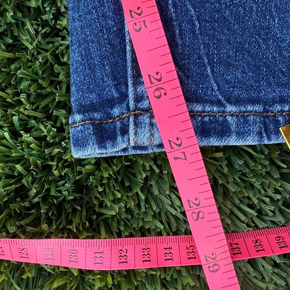 KUT From The Kloth Ashley High Rise Slouchy Barrel Leg Blue Wash Women's Size 4 - Picture 8 of 9